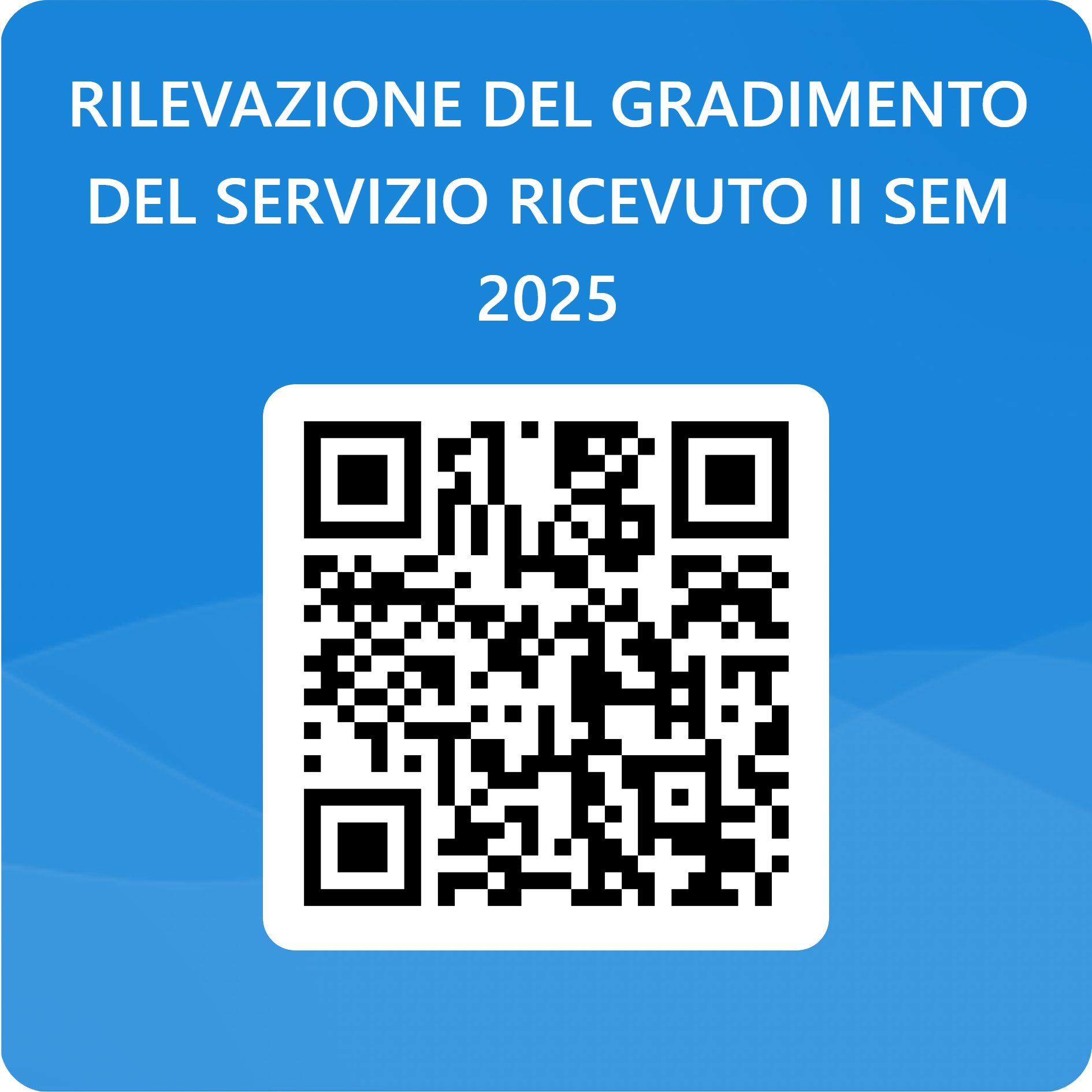 Gradimento servizio