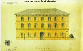 disegno dell'ingegnere Filippo Orsatti